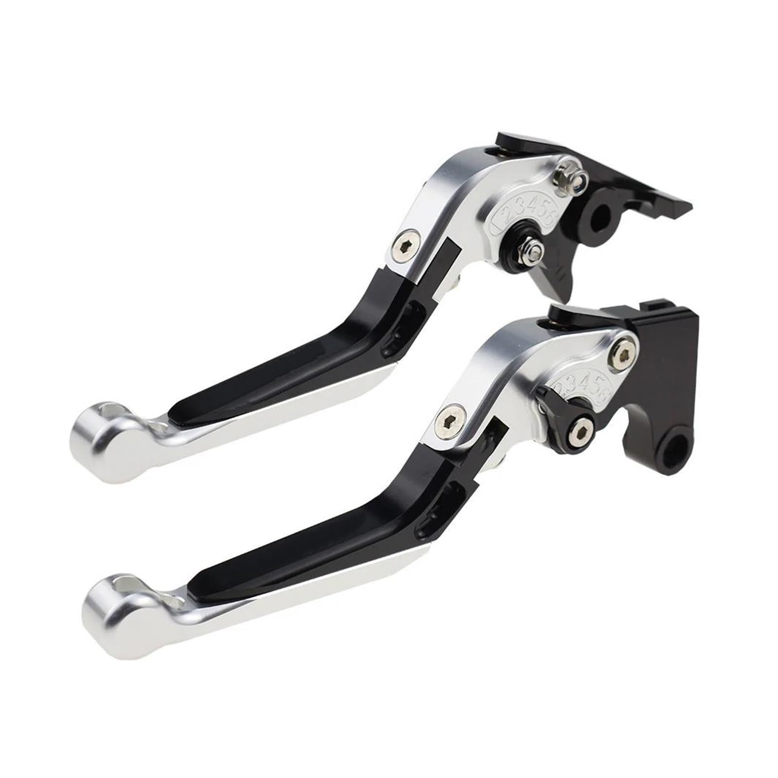 Usqbuzhhk E Brak Clutch Lever For Tiger 660 Sport 2022-2024 Clutch Handles For Trident 2021-2024 For Daytona660 2024 Folding Xtendabl Brak Levers(E)