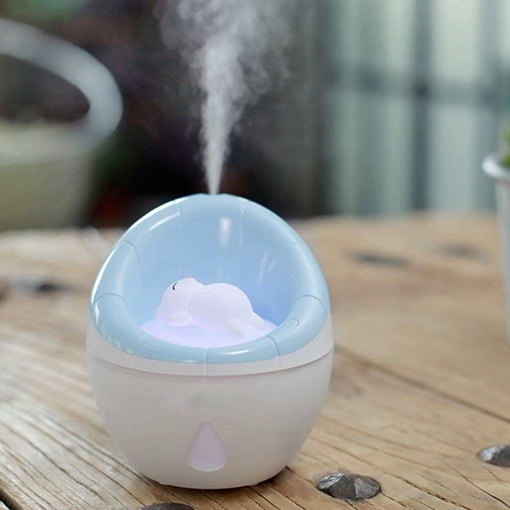 Humidificador de Carga USB portátil con luz Nocturna LED para sofá, difusor de Aroma de Aceite Esencial de Aire, atomizador purificador
