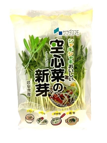 Amazon.co.jp: 【朝市場直行】岐阜県ほか 空芯菜 空心菜の芽 PC 約100g