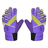 portero madrid hoy Doble protección para la muñeca: estos guantes de fútbol cuentan con una correa doble con forro elástico y una correa exterior de velcro ajustada con banda elástica para proporcionar una protección más segura y reducir el riesgo de esguince en la muñeca de tu hijo