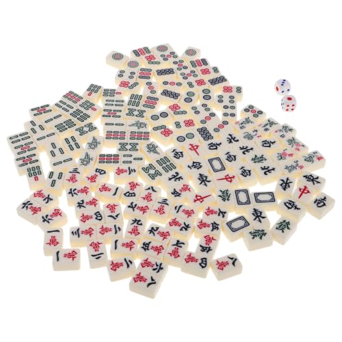 Mini set de Mahjong portátil compacto para viaje miniatura 1