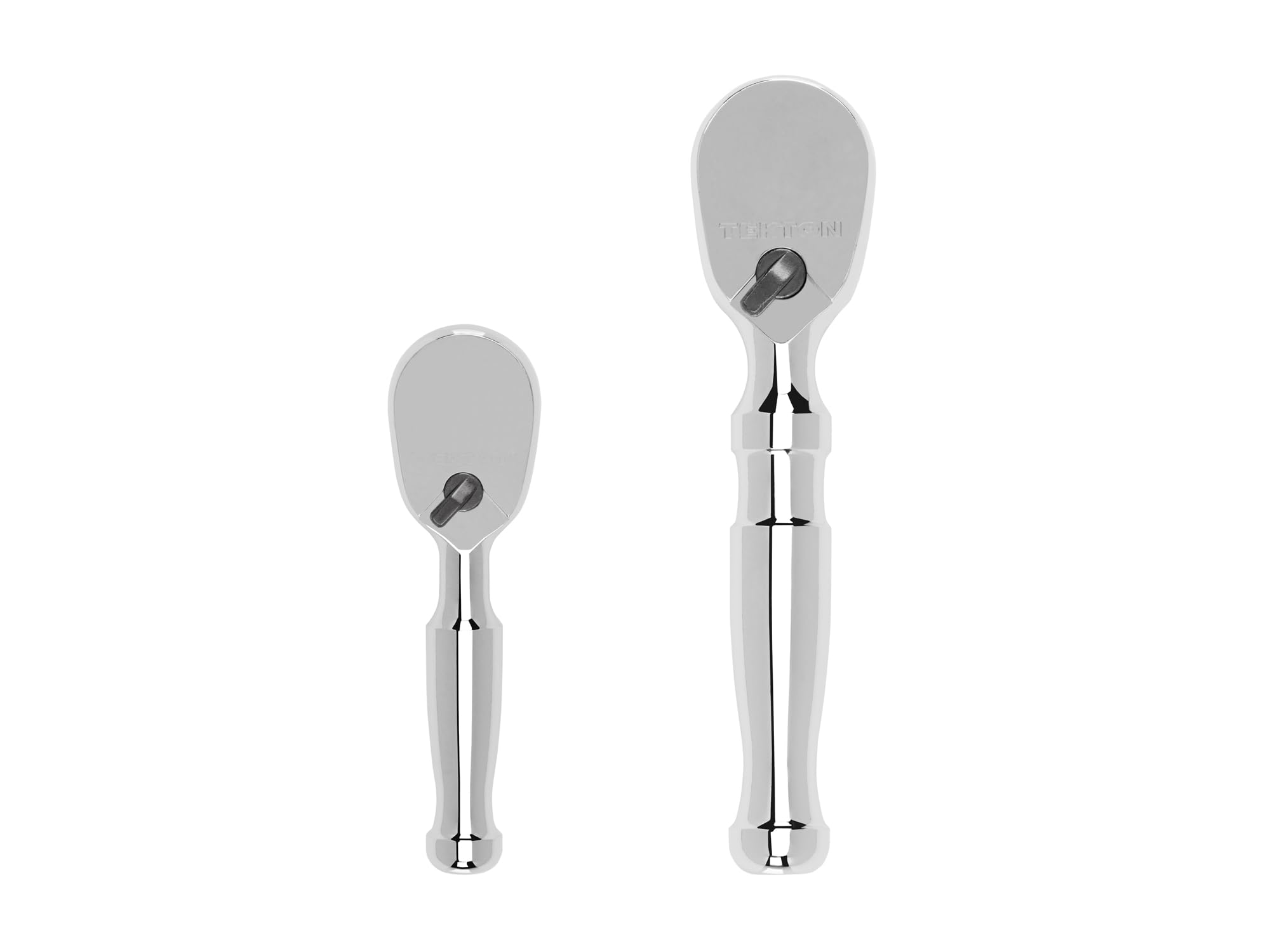 TEKTON 1/4, 3/8 Inch Drive Stubby Ratchet Set, 2-Piece (3, 4-1/2 in.) | SRH91006