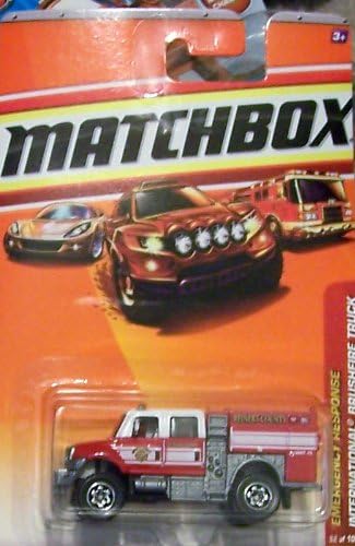 Matchbox Respuesta de emergencia 2010 52 de 100 Camiones de bomberos internacionales