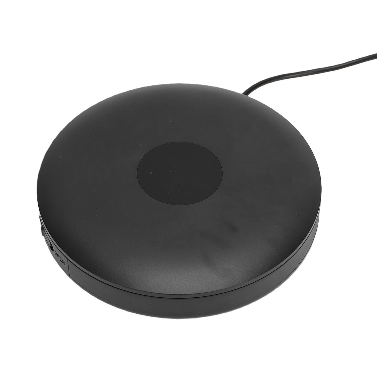AMONIDA Lettore CD Portatile per Auto Bluetooth per Veicoli Senza unità CD Riproduzione Musicale Multiformato Materiale ABS