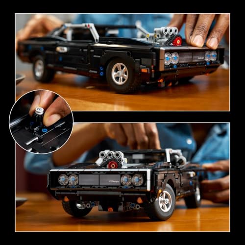 Image of LEGO Technic Fast and Furious Dodge Charger R /T Car - Building Kit for Adults - 42231