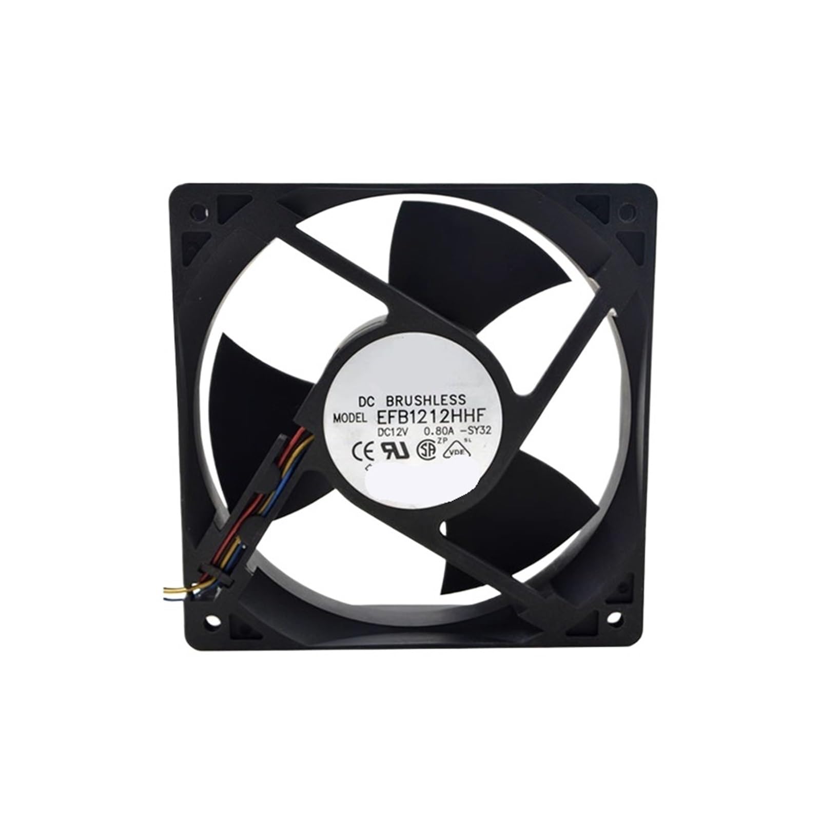 CZVJUKBYP EFB1212HF 12V 0.80A 12025 120 * 25mm 12cm Cooling Fan