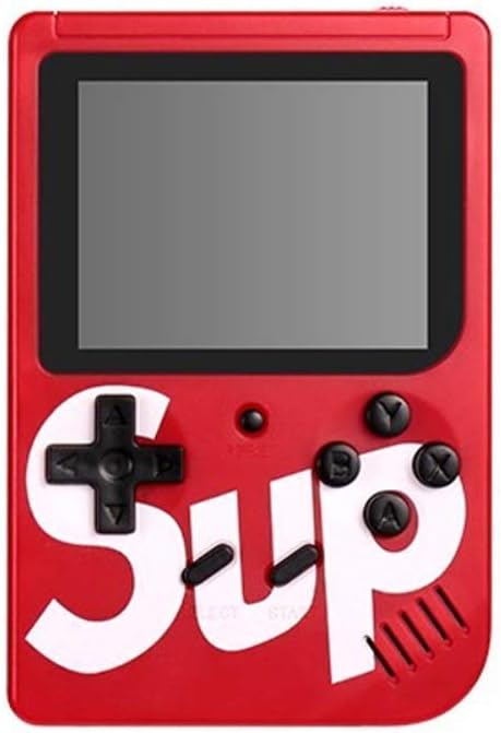 AAA STORE® Sup Game Portable Video Game Box with Mario, Super Mario, Dr Mario, Contra, Turtles, and Other 400 Games with Battery Included