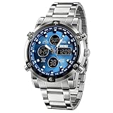 montre multifonction beverly hills polo club femme Montre numérique : cadran sportif et tendance. Grand cadran et grands chiffres lumineux, indiquent l'heure clairement dans l'obscurité. Utilisez une lampe EL importée, facile à voir l'heure clairement à la lumière, facile à lire. Montre plus grande que d'habitude