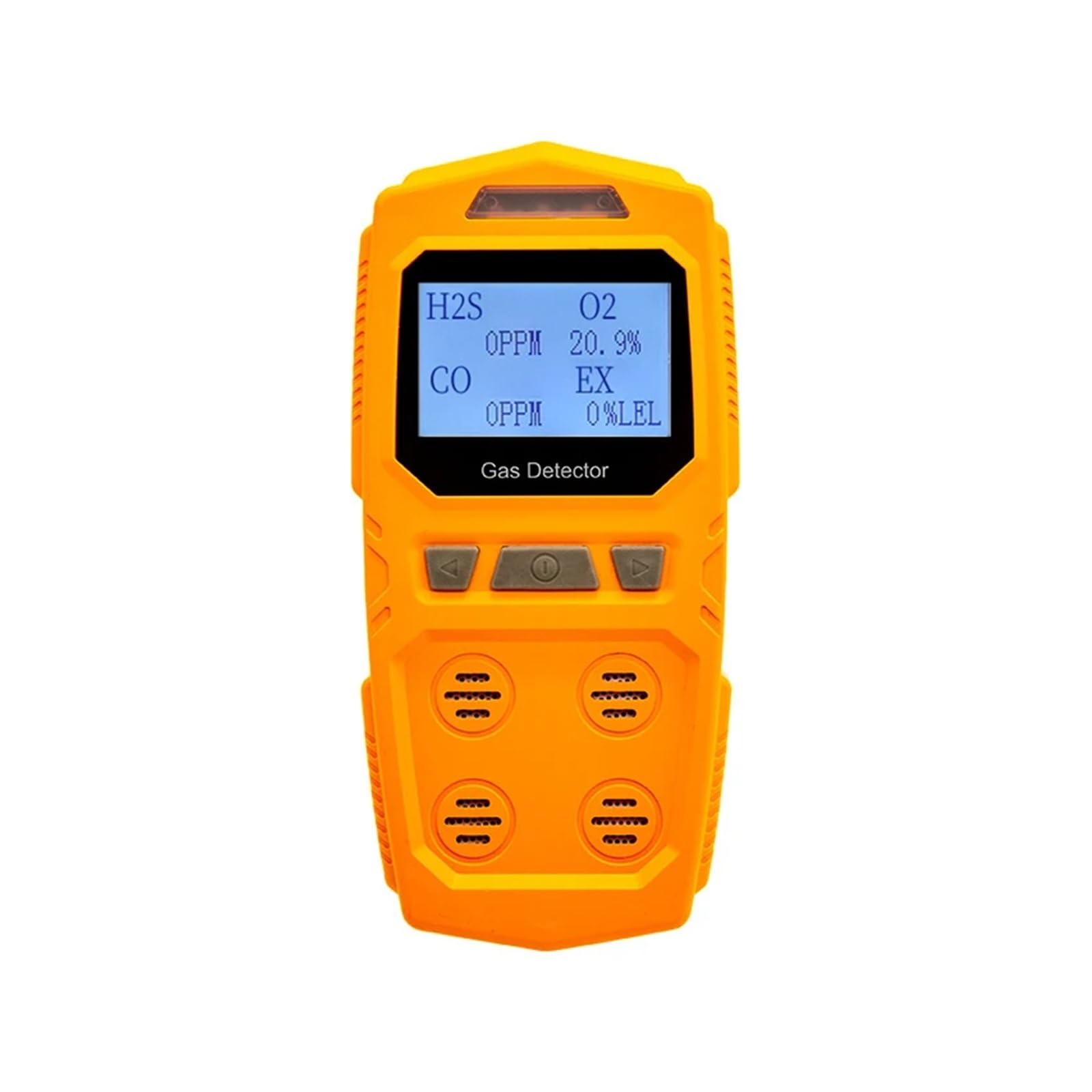 Détecteur de gaz Portable 4 en 1 IP65 Analyseur Combustible CO H2S Rechargeable Haute sensibilité