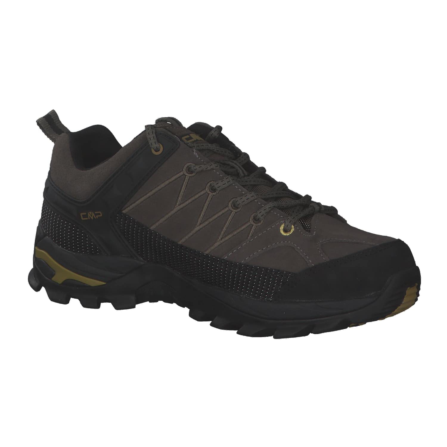 CMP Rigel Low Trekking Shoes Wp, Scarpe da trekking Uomo, Fango, 45 EU