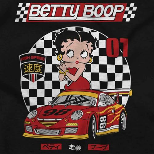 Betty Boop Kanji Racecar Cartoon Toddler Baby Girl T Shirt2