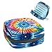 RODAILYCAY Colorful Tie Dye Menstrual Pad Purse for School, Tampons Collect Pouch for Women Girls, Soft Sanitary Napkin Disposal Bags