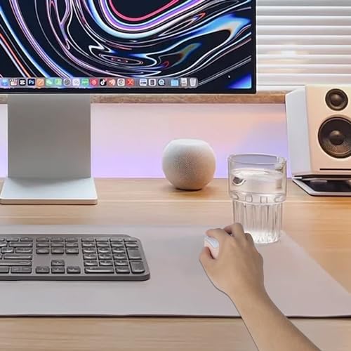 Image of Super Space Wireless Bluetooth Mouse, 2.4G Cute Silent Computer Mouse for Tablet Phone, Dual Mode (BT+USB Receiver) with 3 Level Dpi Portable Rechargeable Mice for Office Home(Pink)
