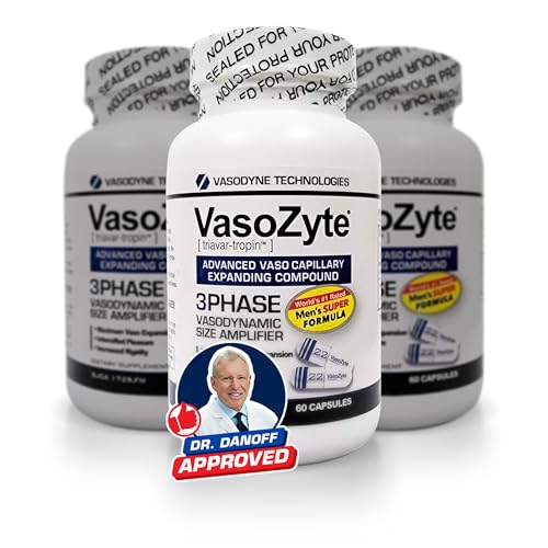 VasoZyte 3 Bottles - Supports Nitric Oxide & Healthy Blood Flow - with Our Exclusive Formula Featuring Oligopin and Our Crystal Pure Extraction Process - for Well-Being - 3 Month Supply