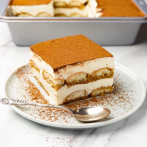 Image of Flavoma Savoiardi Ladyfingers Italian Biscuits, 200g (24 pcs Inside) || Traditional Italian Dessert Making, Savoiardi Style || Authentic Italian Recipe • Soft & Crunchy Texture • Ideal for Tiramisu, Desserts