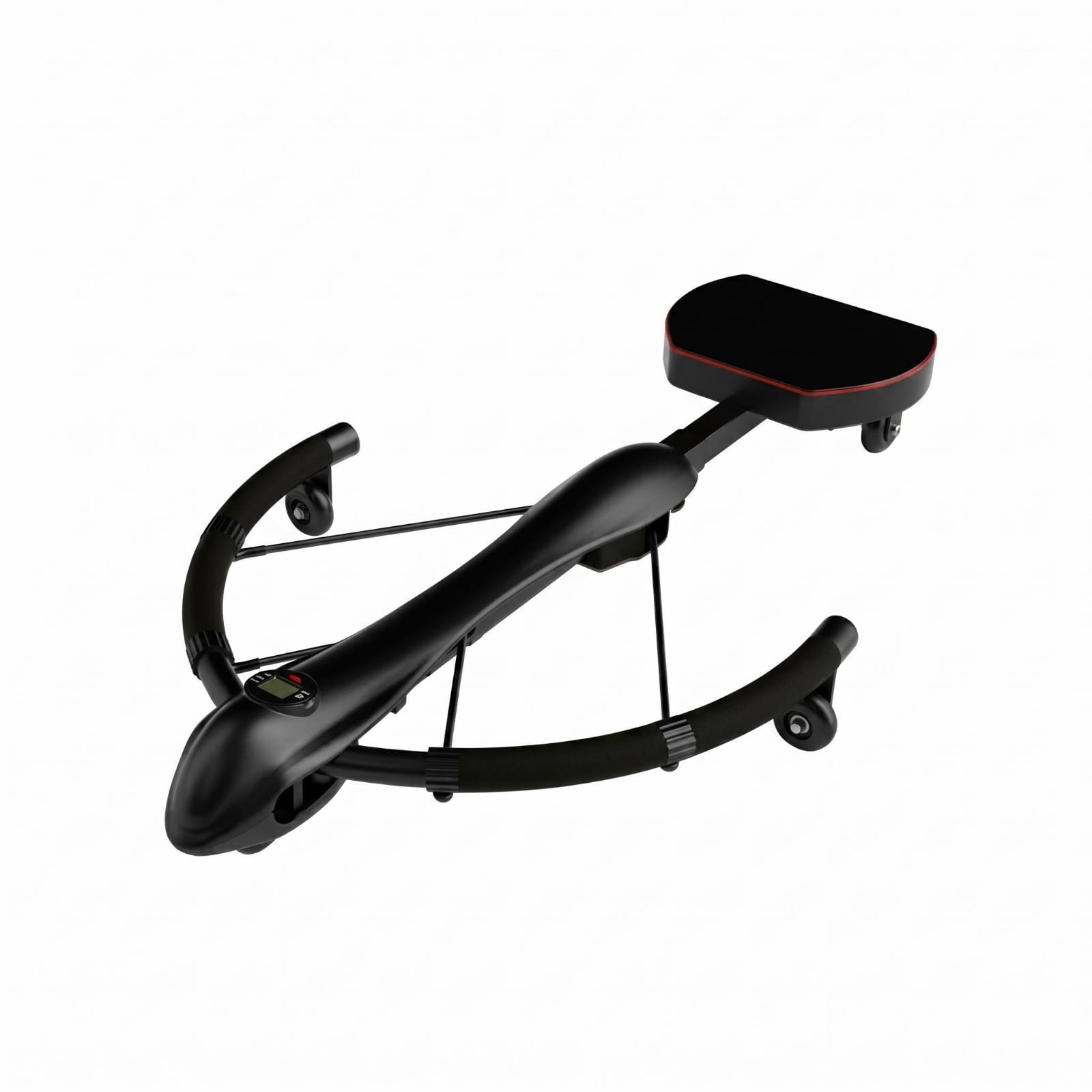 TISHITA Entrenador Abdominal Indoor Máquina de Rodillo Abdominal Rodillo de Núcleo Aparato de Core con 3 Niveles de Ajuste y Movimiento Guiado Adecuado para
