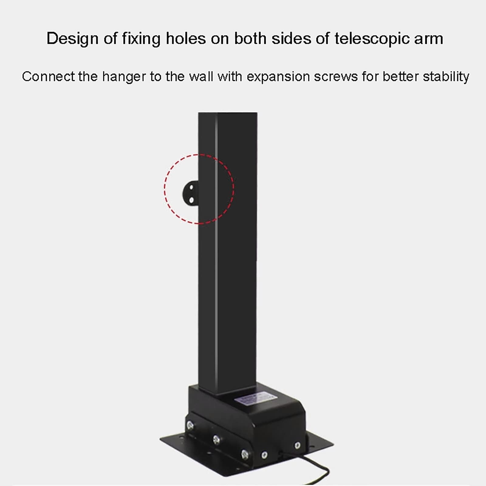 Soporte motorizado para TV - Soporte motorizado para TV de 26 a 43 pulgadas, 4 posiciones de función de memoria, soporte de TV, mecanismo de elevación de TV con control remoto y control de interruptor