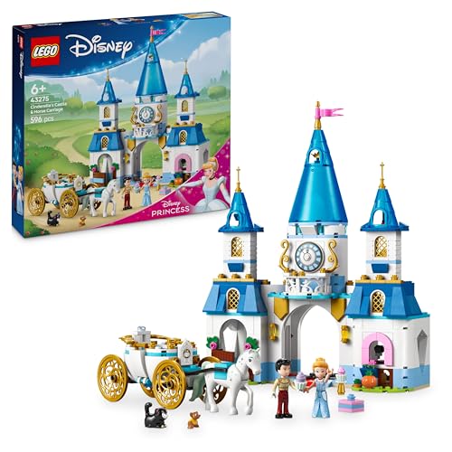 LEGO | Disney Princess Castillo y Carroza de Cenicienta de