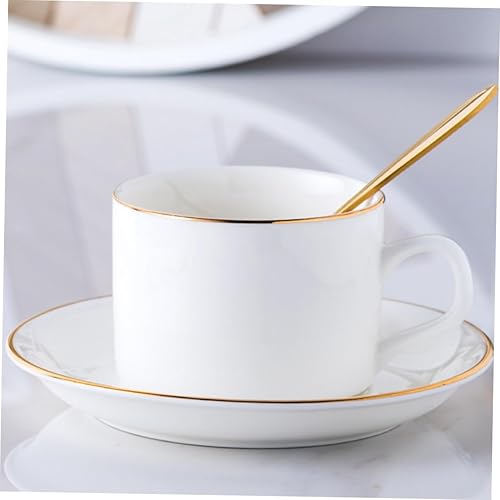 Miniatura 3 de Homoyoyo Juego de tazas de café taza de té chino, vasos de oro, juegos de vajilla de cerámica, taza de té británica, tazas de café de porcelana,