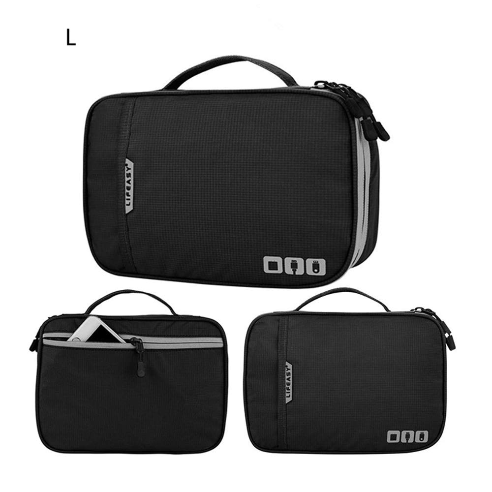 FYY Borsa per cavi,organizer per cavi elettronici,organizer per cavi, accessori elettronici