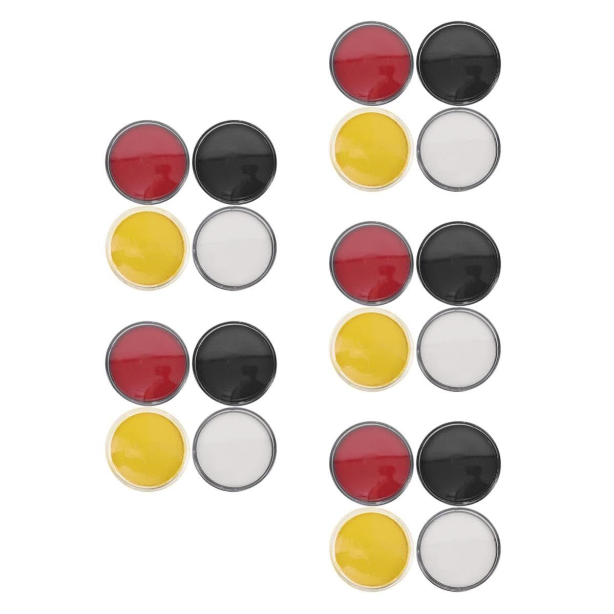 FRCOLOR 20 Scatole Pittura per Viso e Corpo Lavabile 30g per Feste Cosplay