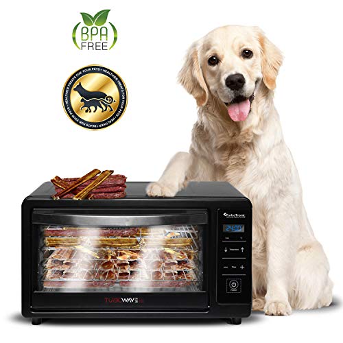 TurboTronic By Z-LINE TurboWave Bio Dörrgerät, Dörrautomat mit LED Anzeige, Temperatur von 35° – 80° Grad, 5 Einlegeboden aus Edelstahl, Dörrer für Lebensmittel inkl. Timer und Rezeptheft - 3