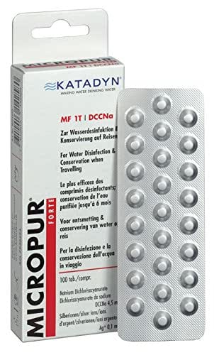 Purificateur d’eau en comprimés - Katadyn 8017906 Micropur