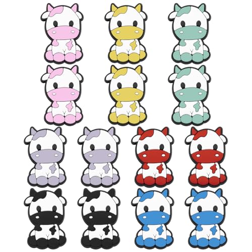Image of CUNUEN Cute Animals Charms for Clogs Shoe Decoration