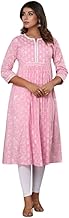 DE CAMA Since 1997 | 100% Cotton Kurti for Women & Girls | Ethnic Wear | Comfortable & Versatile Kurti | Printed Kurta for Festive, Casual & Office Wear