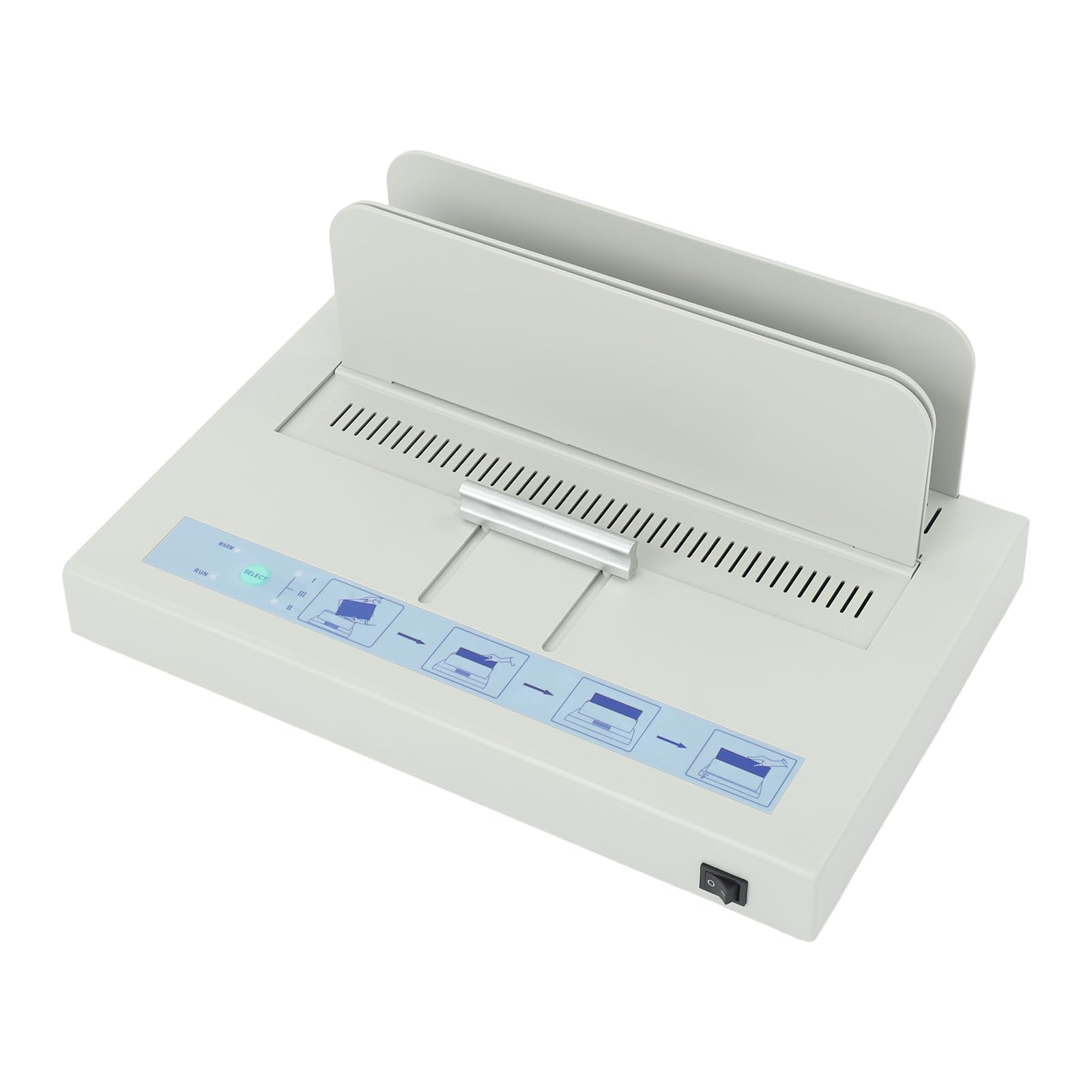 Thermal Binding Machine 500 Sheets Capacity, Electric Thermal Binder A4/A5 Documents Heat Binder, Thermal Book Binding Machine for Contract Document