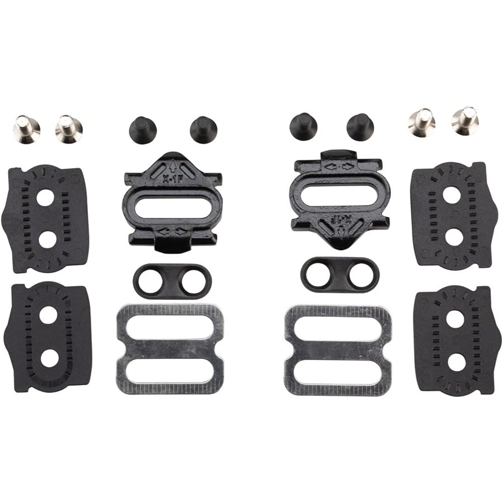 HTComponents X1 Cleats Black, X1F (8 Degree Float)