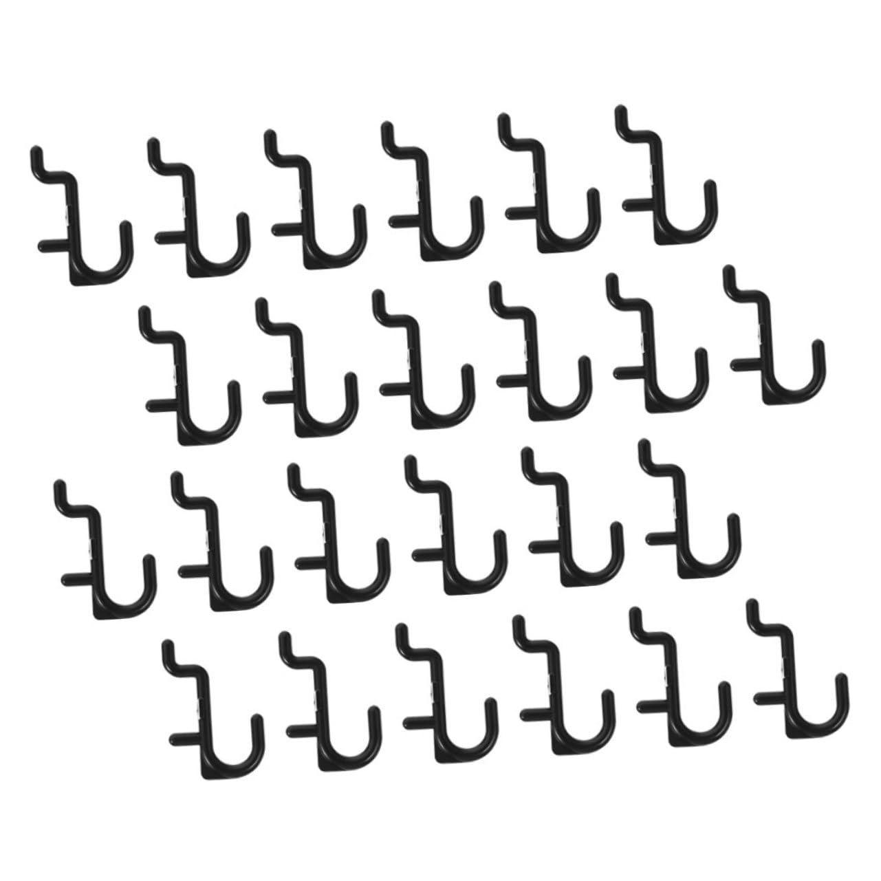 OKUMEYR Garage Pegboard Tool Organizer 40pcs Plastic Hooks Wall Storage Hooks Tool Pegboard Home Organizer