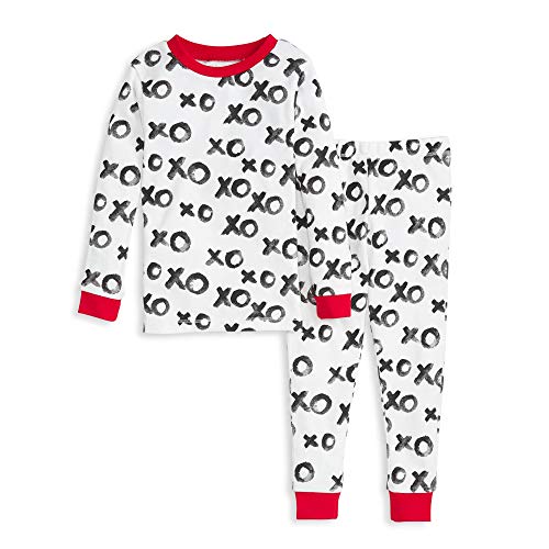 Burt's Bees Baby Baby Girls' Pajamas, Tee and Pant 2-Piece PJ Set, 100%
