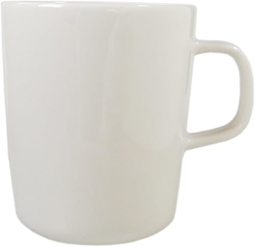 MARIMEKKO - Taza de café Oiva (8.8 onzas, blanco)