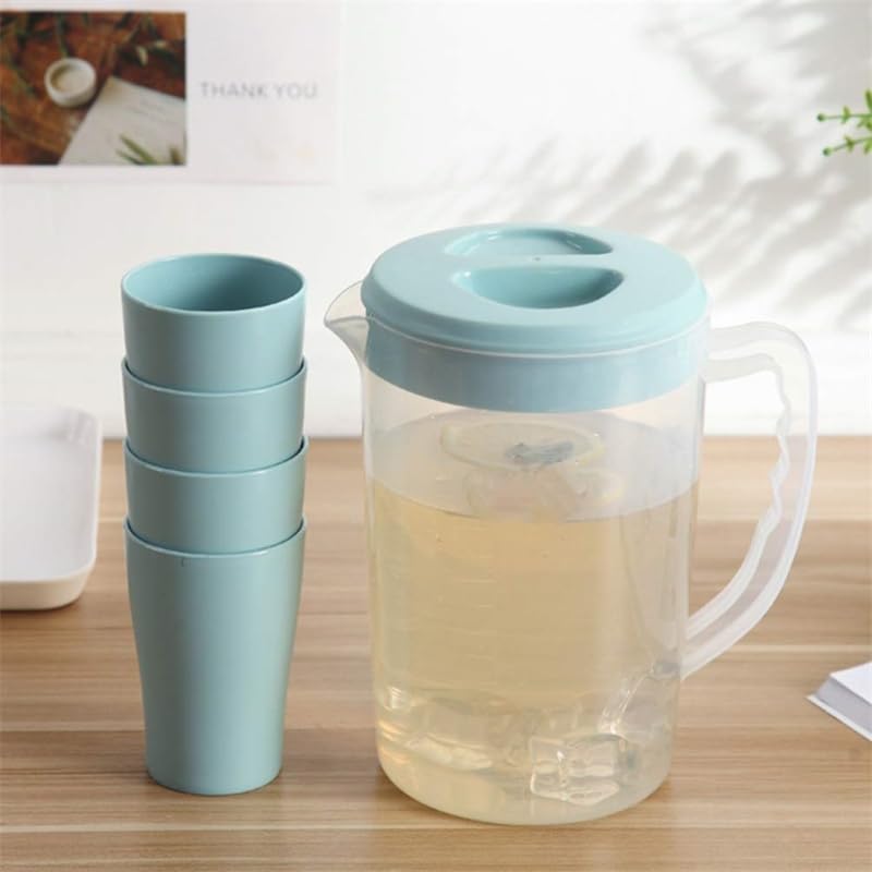 Amazon | お茶 麦茶ポット 冷水筒 2.6L/2.2L 耐熱 洗いやすい スリム