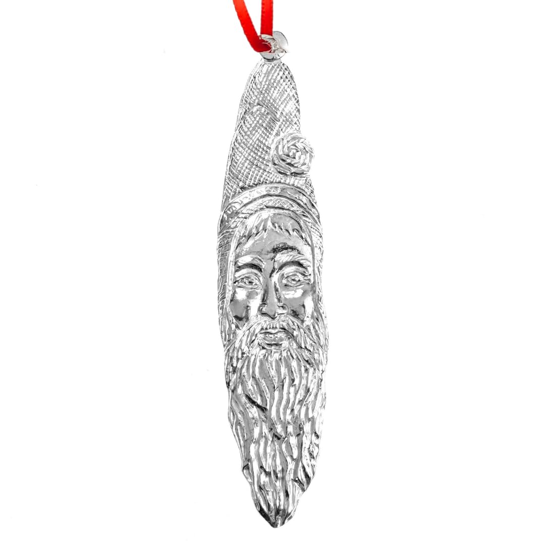 Handmade Santa Claus Sickle Gifts - Metal Unique Saint Nicholas Christmas Ornament (Santa Sickle)