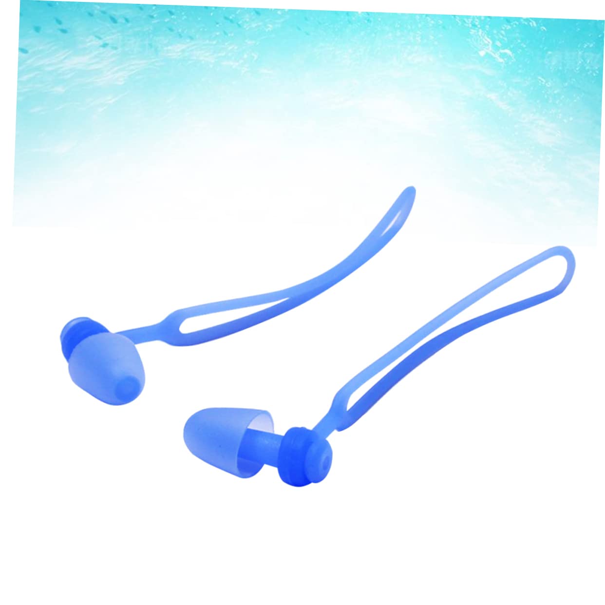 CORHAD Silicone Ear Plugs with Cord for Swimming Underwater Earplug for Kids Water Ear Plugs for Adults Women Diving Earplug