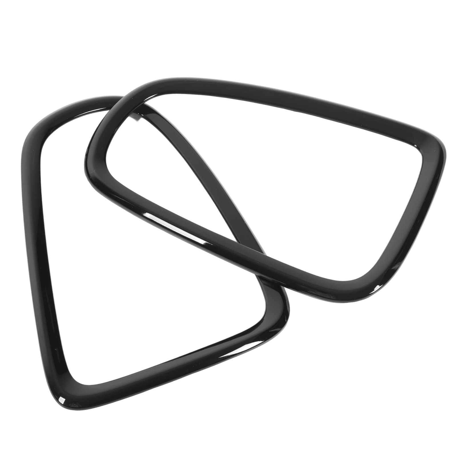 Griglia del Faro Surround Trim Kit per Mini 2Gen R56 R57 R58 R59 S JCW 2007‑2015 Cornice del fanale Posteriore Surround Copertura Anteriore Posteriore del Faro Guard Trim