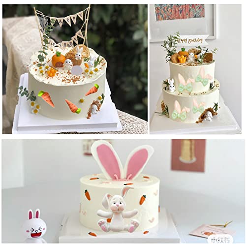 Zixiang Easter Egg Rabbit Silicone Mold Bunny Ears Chocolate Fondant Molds For Cake Decorating Cupcake Topper Candy Gum Paste Set Of 4 #TOP6