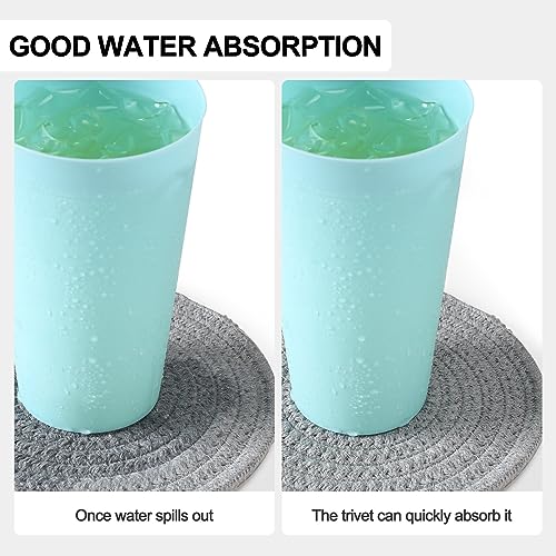 5piecestrivetsforhotdishespotholdersset100cottonwovenhotpotholderssetfarmhousecoastershotpadstablematsspoonrestforbakingandcookingkitchendecor7inch Urban Country Home Decor 5 pieces trivets for hot dishes potholders set 100 cotton woven hot pot holders set farmhouse coasters hot pads table mats spoon rest for baking and cooking kitchen decor 7 inch urban country home decor