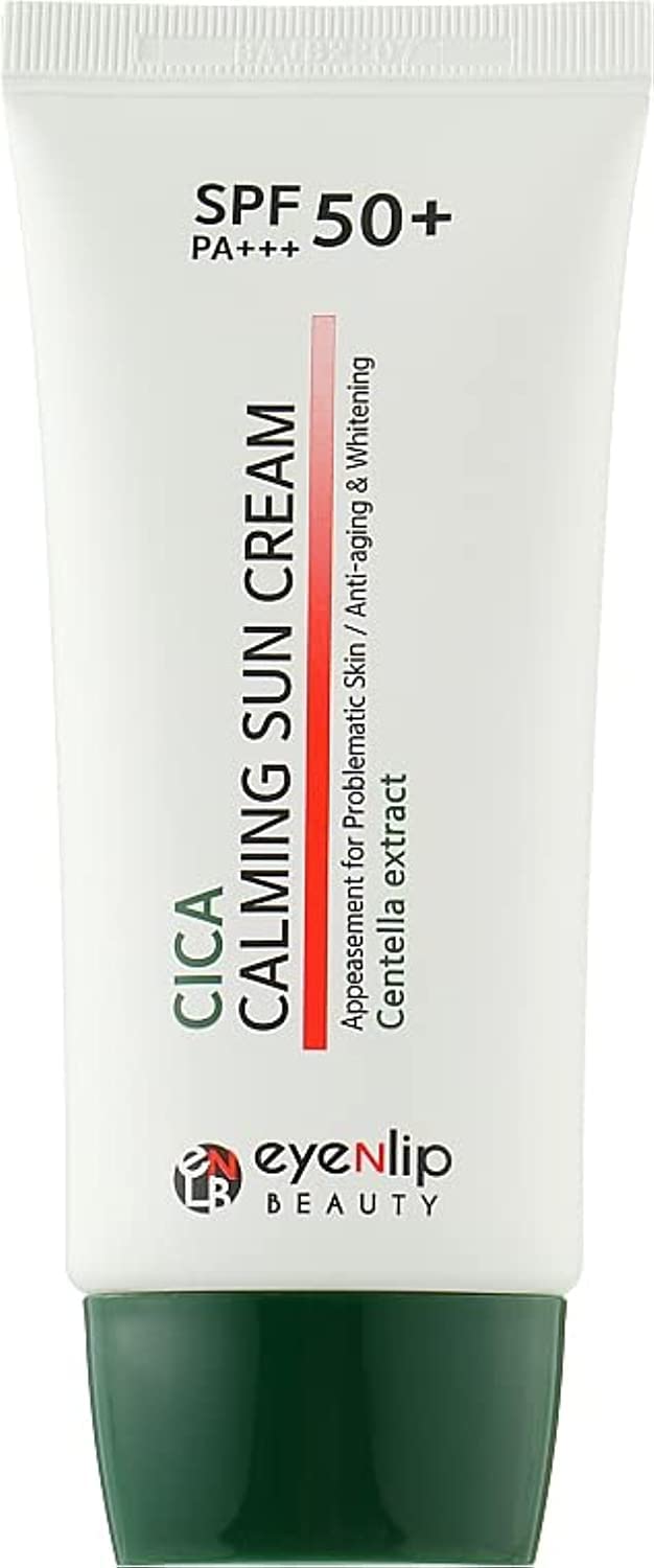 Eyenlip Beauty Cica Yatıştırıcı Güneş Kremi SPF50+/PA [Beyazlatma + Kırışıklık İyileştirme + UV koruması] 50 ml