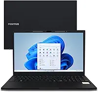 Notebook Positivo Vision R15M AMD® Ryzen 5-5625U Windows 11 Home 16GB 512GB SSD Wi-Fi 6 15” Full HD IPS Minitela - Preto