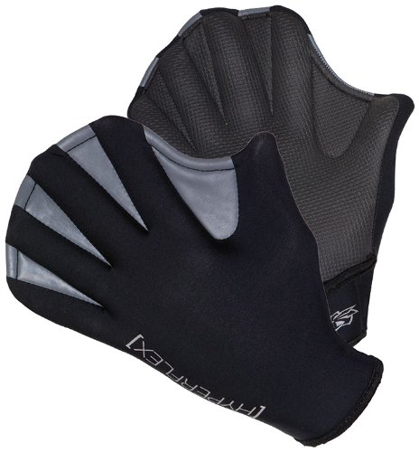 Hyperflex Wetsuits Men's Paddle Glove, Black, X-Small Short - Surfing, Windsurfing & Wakeboarding