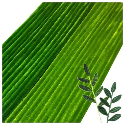 FANGZIDM 200 unidades limpiador de pipas verde 300 x 6 mm, limpiador de pipas para manualidades, creativo, árbol de Navidad, flores, decoración de animales