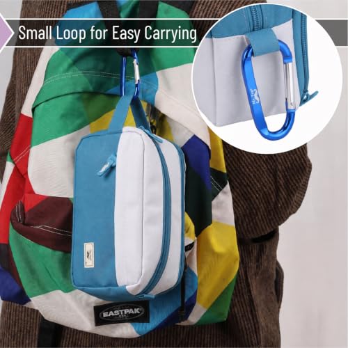 Image of Mr. Pen- High Capacity Pencil Case, Large Pencil Pouch with 3 Compartments and 2 Pockets, Large Pencil Bag with Smooth Zipper, Cute Pencil Case Pouch Organizer, School Supplies for Teens