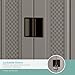 Suncast Tall Storage Cabinet, Platinum Resin Outdoor & Garage Storage Cabinet with Doors & Shelves, Plastic, Weather-Resistant, Lockable, Freestanding Utility Closet for Tools & Supplies, Made in USA