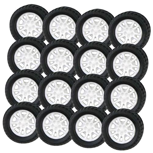 WOONEKY High-Grade Material Boys and Girls Toy Car Wheels DIY Assembly Toy Tires for Rc Cars 5.70-8 Trailer Tire Replacement