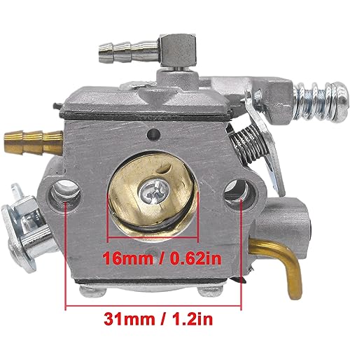ZAMDOE Carburetor WT-985 Replacement for ECHO CS-400 CS-370 CS-400F Chainsaw for Shindaiwa 402S Gasoline Chainsaws Replaces A021001921 A021001920 with Air Filter Spark Plug Fuel Line Fuel Filter - Image 2