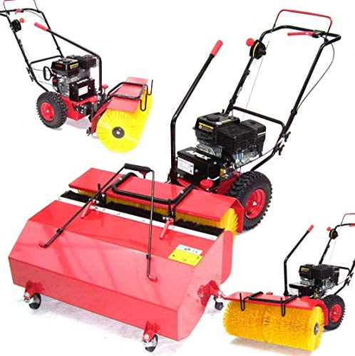 55737 Kehrmaschine 800mm Motorbesen + Auffangbox