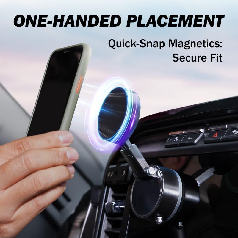 Image of Car Mobile Holder Gym Phone Holder Phone Stand for Video Recording (Slide Close)